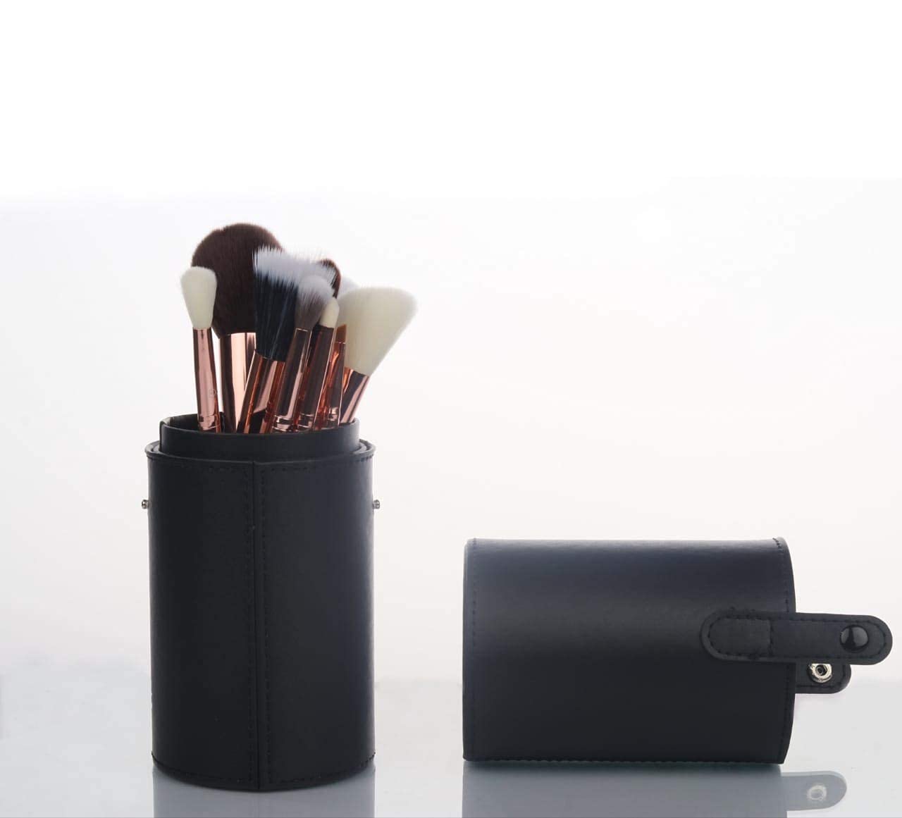 Boujee Beauty Cylindrical Makeup-Brush Holder - Travel Case, H101