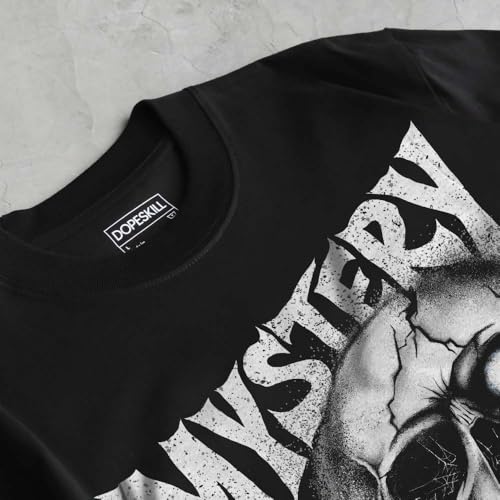 Image of DopeSkill Halloween Graphic Tee Streetwear Hip Hop Hypebeast Unisex T-Shirt Sneaker Colour Matching Shirts Spooky Graphic