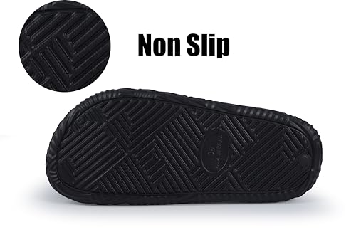 weweya slippers for women and men - bathroom shower shoes - non slip house slides - lightweight beach sandals