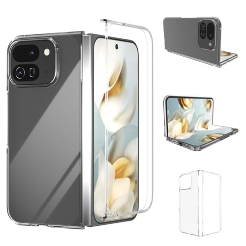 For Google Pixel 10 Pro Fold �P�[�X �N���A PC�J�o�[ �ɔ� �y�� �C�菝�h�~ �ϏՌ� ���ϖh�~ �w��h�~ �Ή� �O�[�O�� �s�N�Z�� 10 �v�� �t�H�[���h �X�}�z�P�[�X