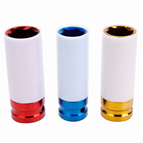 Set di 3 chiavi a bussola a percussione da 1/2