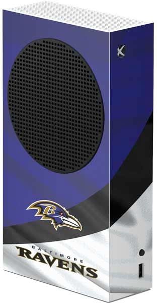 Skinit Decal Gaming Skin Compatible with Xbox Series S Console - Officially Licensed NFL Baltimore Ravens Design