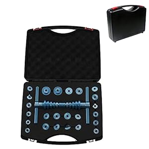 Wiellager-persset, universele wiel/naaflagers, installatiekit met behuizing, fiets, soft tail-frame, draaiwiellager…