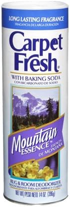 Rug and Room Deodorizer with Baking Soda, Mountain Essence Fragrance, 14 OZ