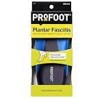 PROFOOT 2103 Plantar Fasciitis Insoles Heel Insert for Men's Arch Support, Helps Releive Plantar Fasciitis Pain