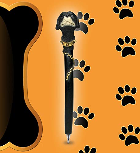 Planet Pens Black Labrador Novelty Pen - Cute Fun And Unique Kids And Adults Ballpoint Pen, Colorful Dogs Writing Pen Instrument For School And Office #TOP6