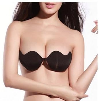 Boolavard Push-Up Klebe-BHs 2er Set - Trägerlos & Rückenfrei Für Besondere Anlässe