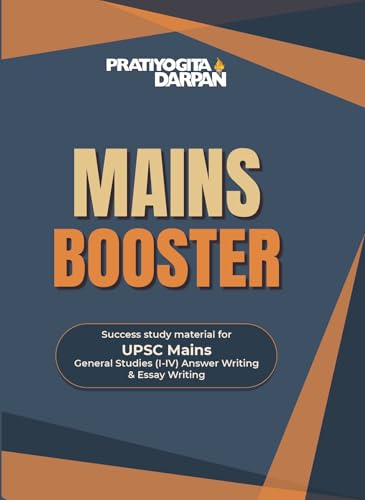 Image of Pratiyogita Darpan MAINS BOOSTER for UPSC Civil Services Main Examination 2026-27 | GS Paper I-IV Answer Writing & Essay Writing Guide | UPSC Mains ... Essay Practice & Current Affairs Analysis