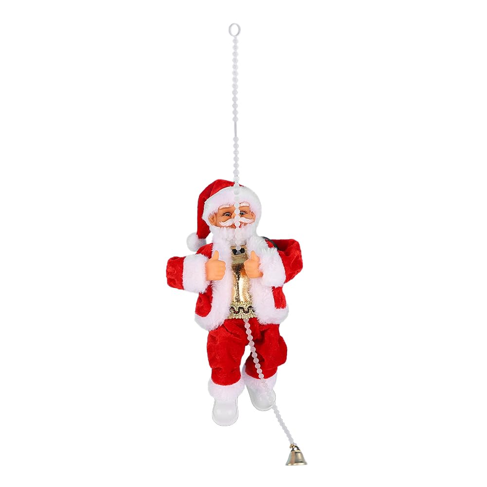 Père Noël Dansant Avec Musique - Jouet électrique Qui Twerke Et Chante - Décoration Animée Pour Noël - Fonctionne Avec 3 Piles AA