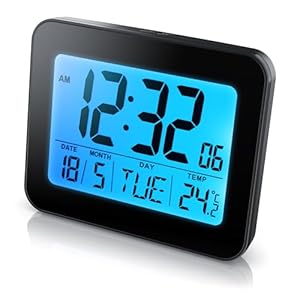 CSL-Computer 307172 Digitaler Wecker mit Licht