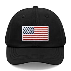 Black With Usa Red/White/Blue Flag