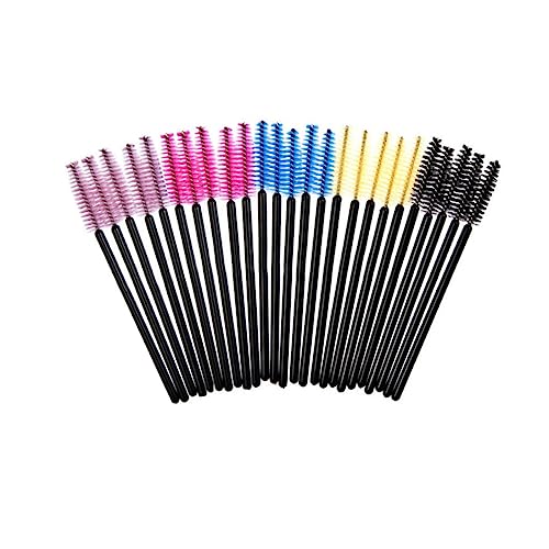 Ipetboom 50pcs Multicolor Disposable Eyelash Brushes Mascara Wands Kit for Makeup Application Cleaning Hummingbird Feeders Bottles More