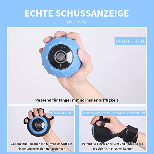 Entraîneur de force de préhension de doigt avec massage électrique vibrant