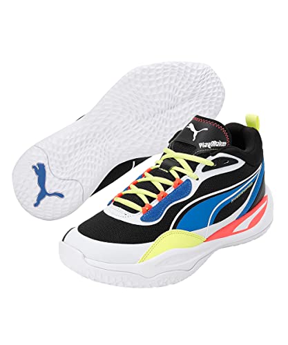 Image of Puma Playmaker Textile Mid Boot Lace Up Mens Casual Shoes