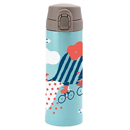 三好製作所 ワンプッシュ式 マグボトル KEEP なりゆきサーカス サイクリング 300ml 1502-0006