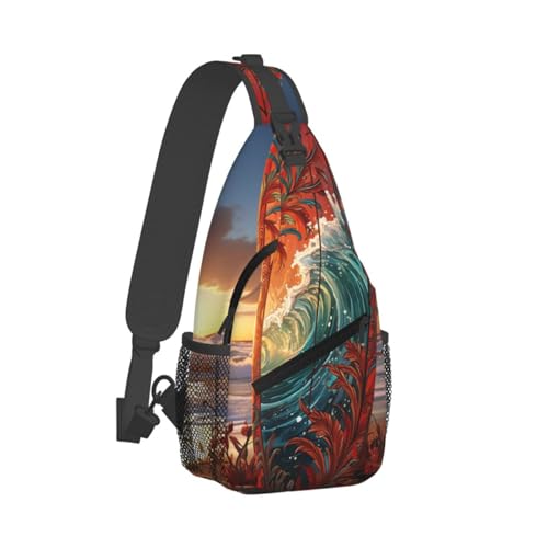 Bolso Pequeño de Bandolera para Senderismo en Negro miniatura 1