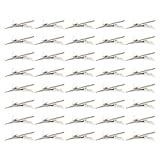 Maintiennent les cheveux en toute simplicité : ces pinces à cheveux à forte adhérence sont dotées d’un mécanisme à ressort et d’une structure unique qui maintiennent les cheveux en place pendant le coiffage. elles sont idéales pour les femmes comme pour les professionnels. pince à ressort en métal, pince photo