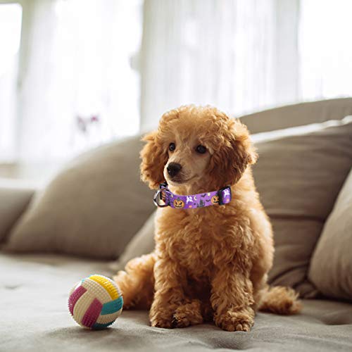 TOYANDONA Halloween Dog Collars Pumpkin Pet Collar Kitten Collar Adjustable Puppy Necklace for Halloween Party Small Cats Puppy Small Medium Dogs - Image 7