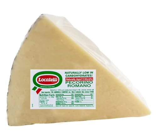 Frank and Sal - Genuine Locatelli Pecorino Romano By the Pound. Italian Import (1 Pound)