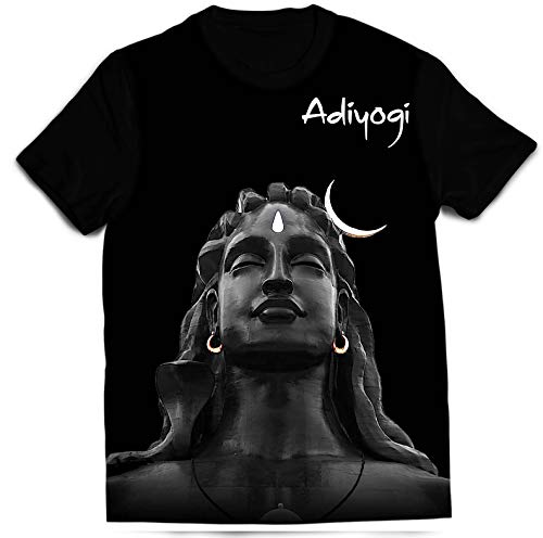 Image of STAND OUT All Over Printed Shiva, Krishna, Hanuman, Kali, Ram and Ravana, Ramayan, Bagavath Githa, Buddha Religious, Spiritual, Hindu Gods T-Shirts