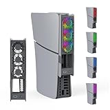 【PS5 Pro/PS5 Slim対応】PS5 Pro/PS5 Slim 冷却ファン AriKroii 新型 PS5 Slim用アクセサリー USBポート付 RGBカラフルな照明モード 冷却ファン 効率的な冷却システム 低騒音 風量調整 ps5 slim 周辺機器 ディスク/デジタル版の両対応