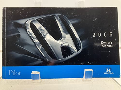 2005 Honda Pilot Owners Manual OEM G02B44024