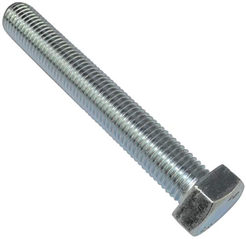 AERZETIX - C47427 - Satz von 5 stück - bolzen schrauben sechskantschrauben M16x110 - mit sechskantkopf - Ø16x110mm - DIN 933 - klasse 8.8 - verzinktem stahl - heimwerken - montagewerkzeug eisenwaren