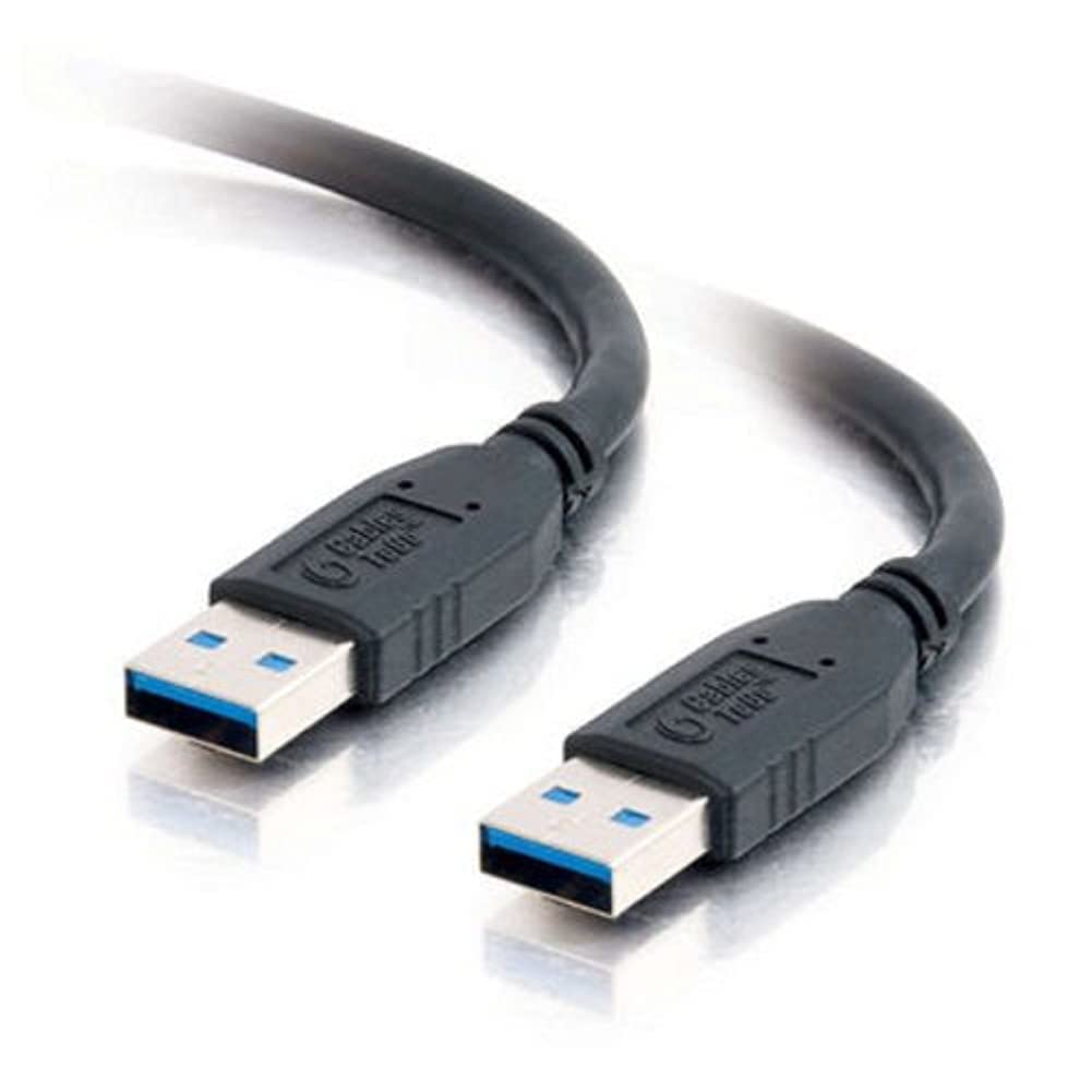C2G USB Long Extension Cable, USB Cable, USB A to A Cable, Black, 9.84 Feet (3 Meters), Cables to Go 54172
