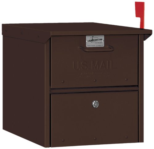 Salsbury Industries 4325D-BRZ, Bronze Designer Roadside Mailbox