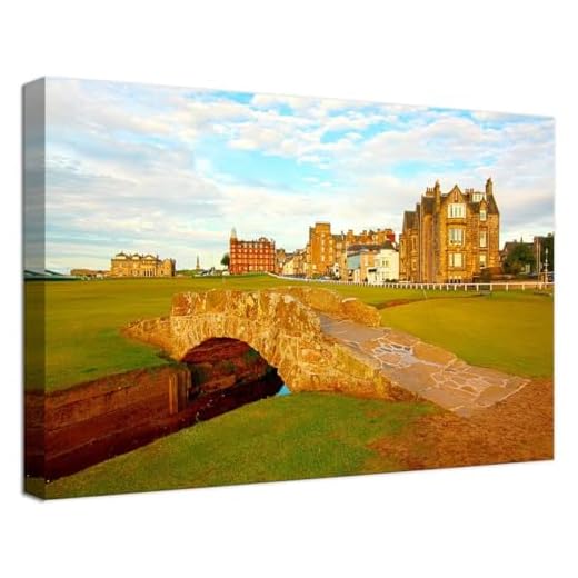 Framed St Andrews Golf Canvas Art