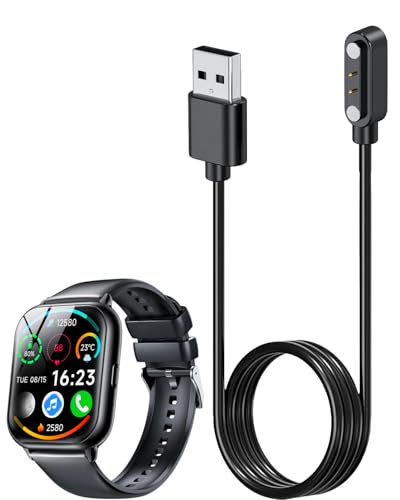 koolep R8 �Ή� �X�}�[�g�E�H�b�` �[�d�P�[�u�� �[�d�� USB�[�d 100cm �ėp�}�O�l�b�g�[�d�R�[�h YANMONGI ���C�z�� �}���[�d ���ϋv �֗��� �f���h�~ �ᔭ�M �y�� ������ �����^�т₷�� �`���[�W���[ ���s�p ���C�}�O�l�b�g��