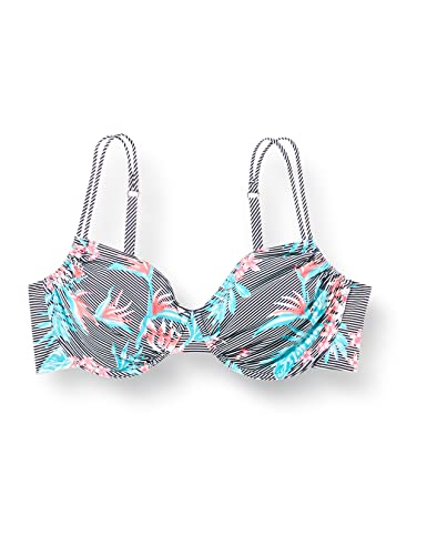 FIREFLY Damen Bikini-Oberteil Malisa II Bikini-Oberteil, Flower/Stripe,...