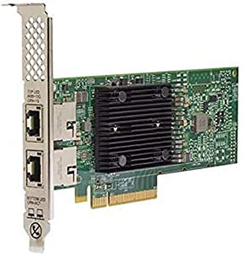 BROADCOM NetXtreme E-Series P210TP - Netzwerkadapter - PCIe, BCM957416A4160C, Schwarz/Grün/Grau Cover