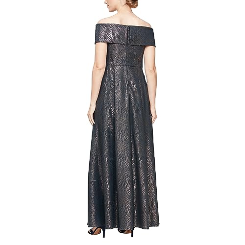 Image of Alex Evenings Women's Formal Long Ballgown Mother of The Bride Dress with Pockets