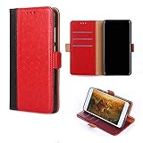 Ventaja: 100% nuevo. TNWGKPT Flip Funda para ZTE Chapel Funda Carcasa Case Cover [Rojo]