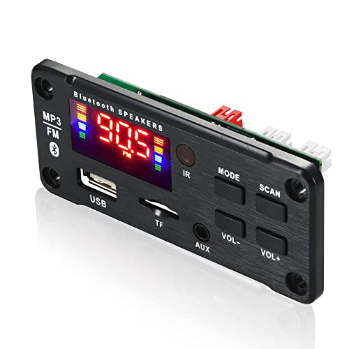 Hi-Fi-Verstärker, Audio-Verstärker 2 * 25 W Bluetooth Klasse D Stereo Audio Digital Power Verstärker Decoder Board DIY Lautsprecher USB AUX Rekord FM Radio MP3 Player Modul(808bt)
