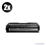 ersetzt Ricoh C250 BK (Black) 2X Europcart Kartusche für Aficio : SP C250SF, SP C250DN ersetzen Ricoh Schwarze BK atrone - kompatible Premium Alternative - Non OEM