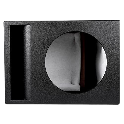 Image of Skar Audio AR1X12V Single 12 inch Universal Fit Armor Coated Ported Subwoofer Box with Kerf Port