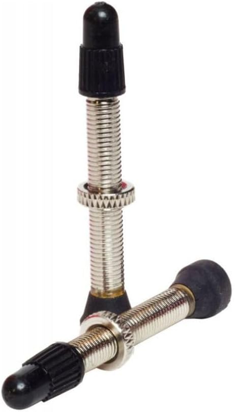 Stans-No Tubes 44mm Presta Universal Valve Stem (Carded Pair for Road)
