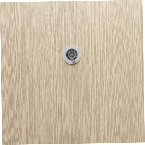Mirilla de seguridad para puerta con cubierta giratoria de privacidad resistente para puertas gruesas, lente óptico claro para seguridad mejorada y ángulo de visión más amplio para uso doméstico y de oficina miniatura 5
