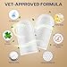 Dog Ear Wipes - 100 Value Pack - Mint Ear Wipes for Dogs, Vet Formulated Pet Ear Wipes for Dogs & Cats – Effective Dog Ear Cleaner for Itch Relief, Wax & Odor