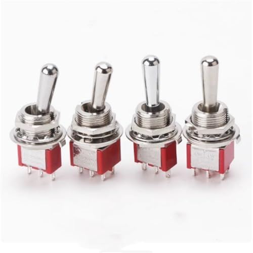 Mini interrupteur à bascule inverseur ON-OFF-ON 5A pour circuit