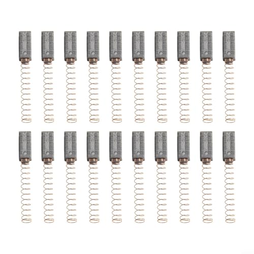10 pares de escobillas de carbón Triac S/PID, motor de soldadura en caliente, piezas de repuesto de 14x6x5mm Kit de herramientas de reparación de máquina soldadora (20)