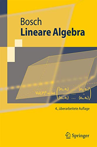 Preisvergleich Produktbild Lineare Algebra (Springer-Lehrbuch)