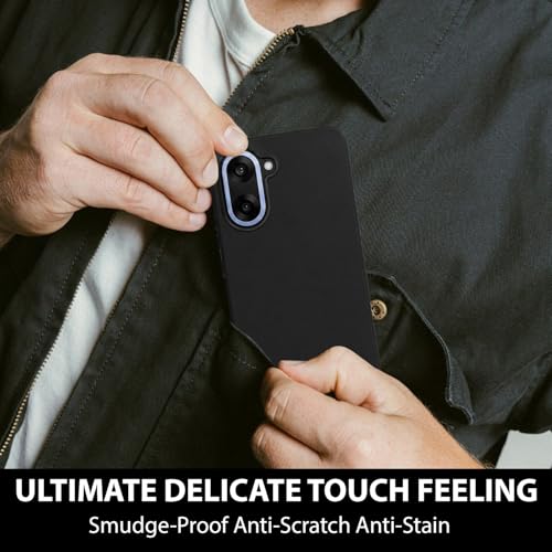 Image of LIRAMARK Liquid Silicone Soft Back Cover Case for OnePlus Nord CE 5 5G| Soft Micro-Fibre Lining Inside | Camera Protection Bump (Black)