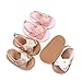 Yibubu Baby Girl Sandals Soft Sole First Walker Shoes Non Slip Toddler Summer Sandals Adjustable Strap Infant Walking Shoes Ruffle Bow Baby Dress Sandals for 0-18 Months (4214WT, Infant, Women, 6 Months, Age, US Footwear Size System, Medium)