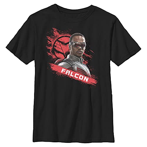 T-shirt Winter Soldier garçon vêtement Marvel Falcons Mission coton