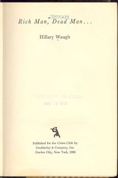 Hardcover Rich Man, Dead Man Book