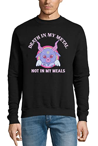 Jumper noir Death Metal Angel, le pull en coton idéal pour vos concerts