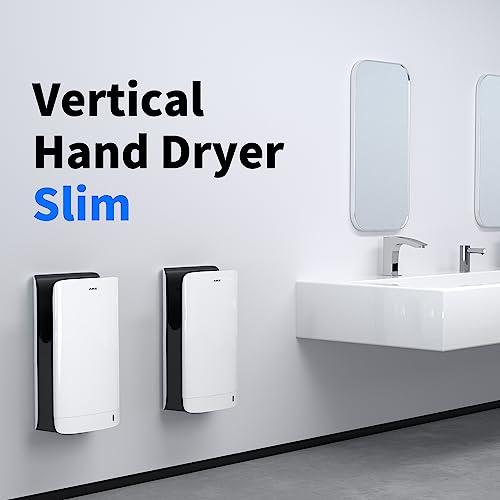 AIKE Swan Slim Händetrockner mit HEPA-Filter, Elegantes Kurven-Design und Minimalistische Ästhetik für Moderne Badezimmer, 220V Modell AK2065